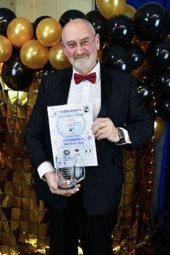 Club member award 2022 -Alan