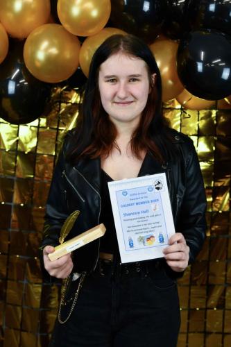 With the trophy this time -Shannon