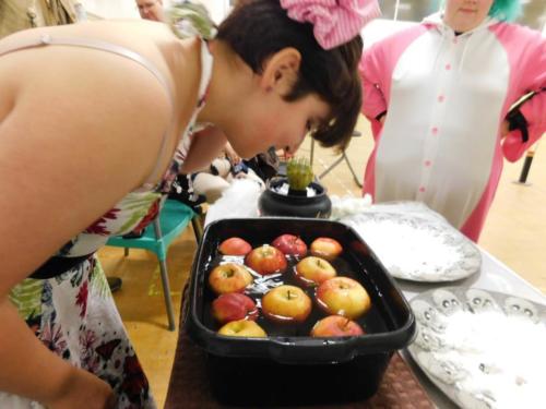 More apple bobbing